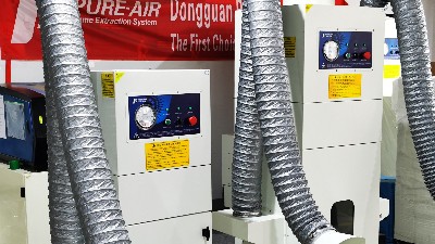 車間煙塵污染大，用執(zhí)信環(huán)保焊接煙塵凈化機,輕松解決！